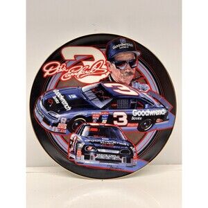 NASCAR Dale Earnhardt Hamilton Collection Plate - "Always a Champion"- 2001